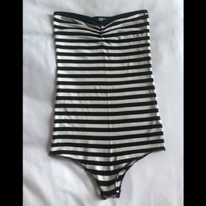 Striped Onesie 🖤🤍